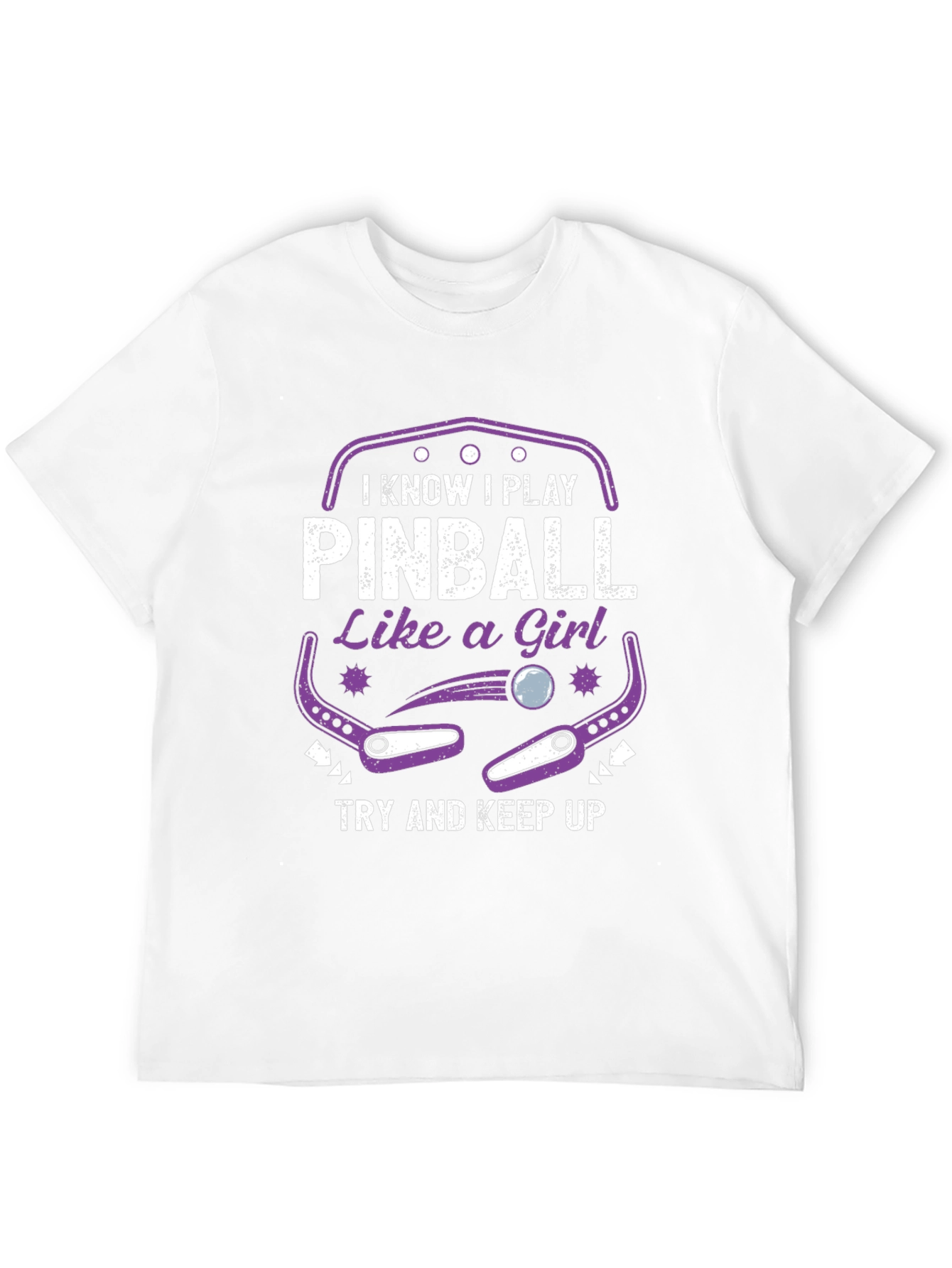 Pinball Like A Girl T-Shirt