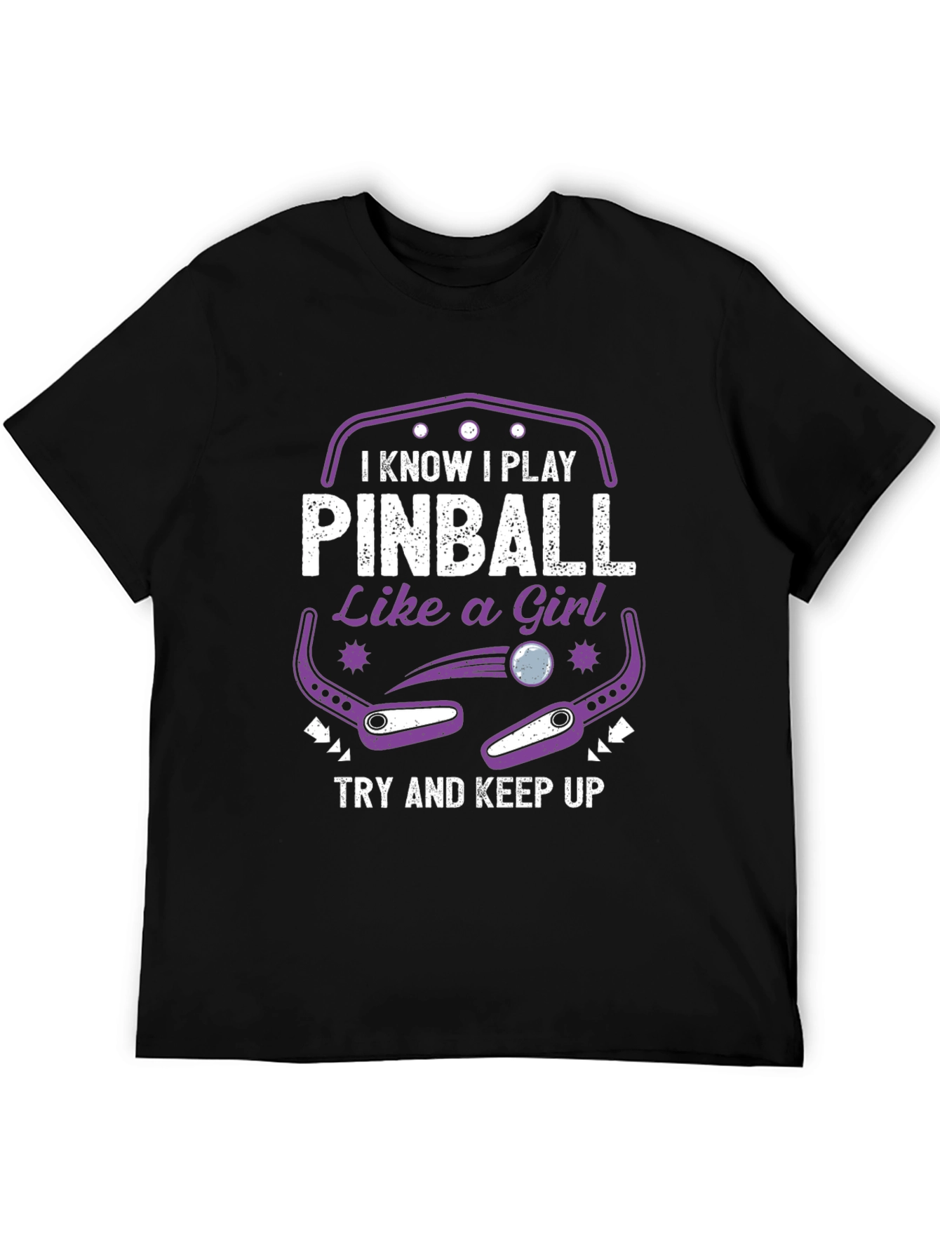 Pinball Like A Girl T-Shirt