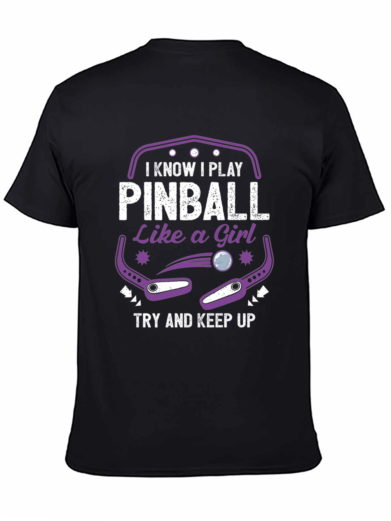 Pinball Like A Girl T-Shirt