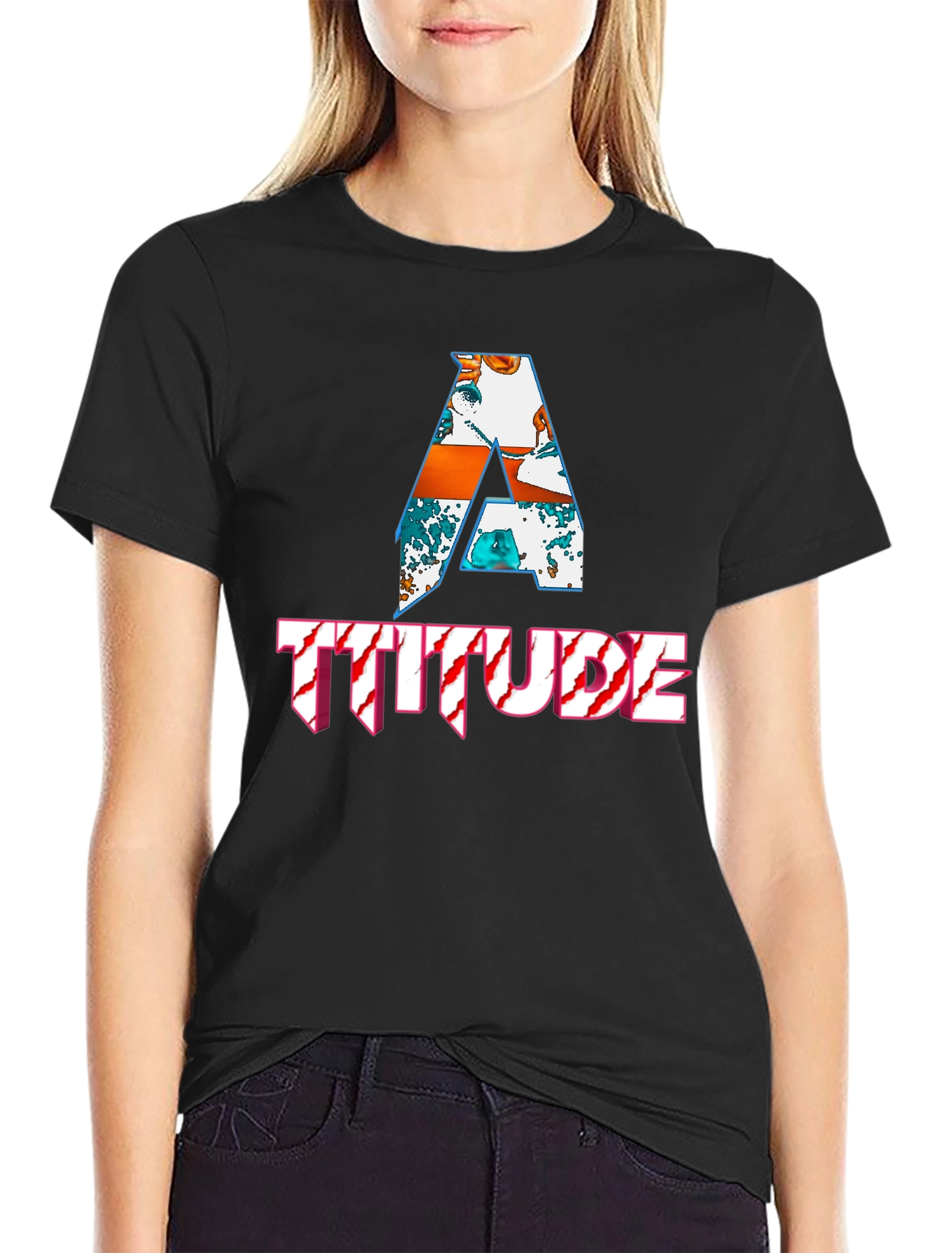 Edgy Attitude Graphic Tee - Bold Style