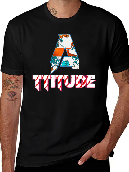 Edgy Attitude Graphic Tee - Bold Style
