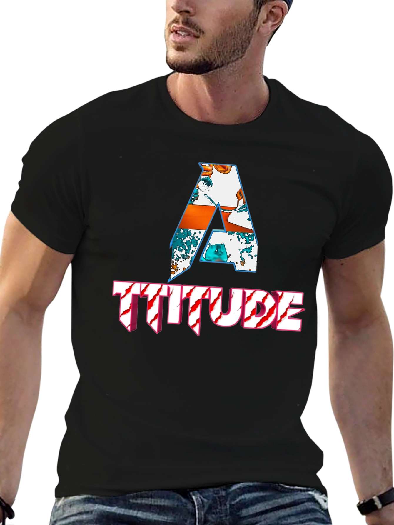 Edgy Attitude Graphic Tee - Bold Style