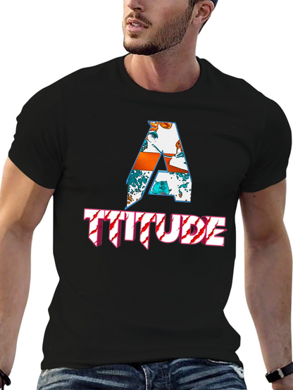 Edgy Attitude Graphic Tee - Bold Style