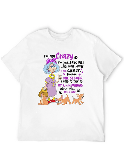 Crazy Chihuahua Lady T-Shirt