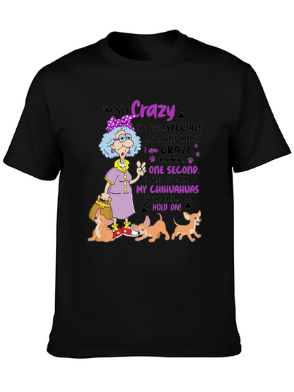 Crazy Chihuahua Lady T-Shirt