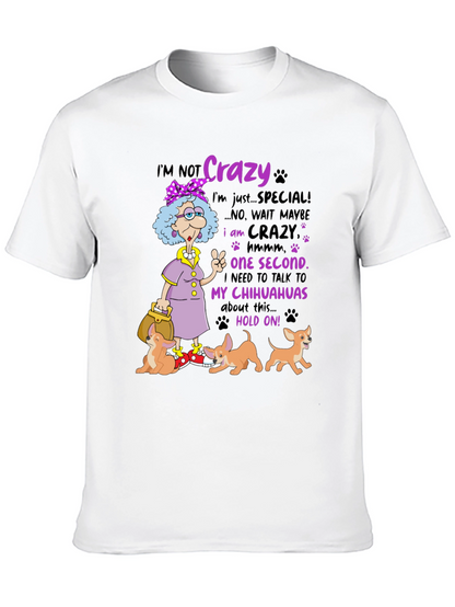 Crazy Chihuahua Lady T-Shirt