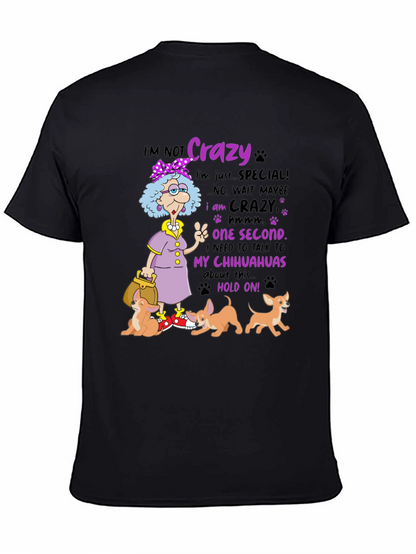 Crazy Chihuahua Lady T-Shirt