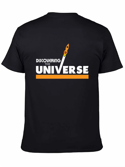 Discovering The Universe Black T-Shirt