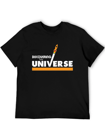 Discovering The Universe Black T-Shirt