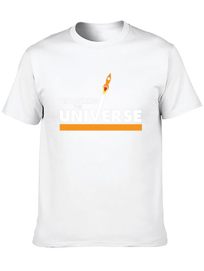 Discovering The Universe Black T-Shirt