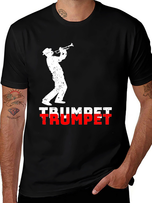 Trumpet Player Graphic Tee