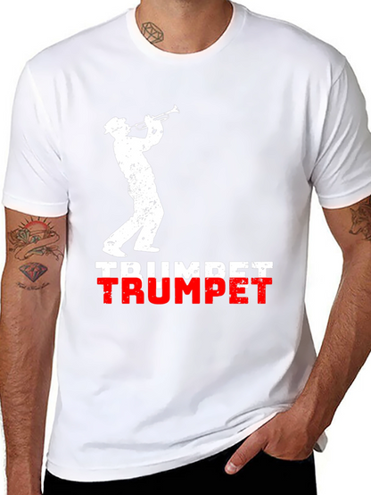 Trumpet Player Graphic Tee