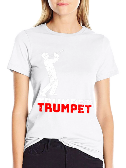 Trumpet Player Graphic Tee