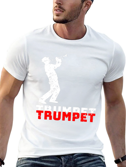 Trumpet Player Graphic Tee