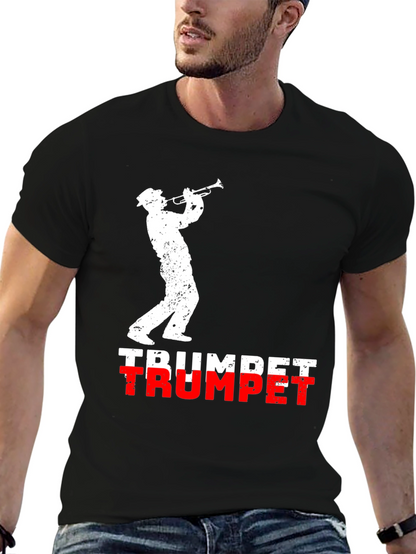 Trumpet Player Graphic Tee