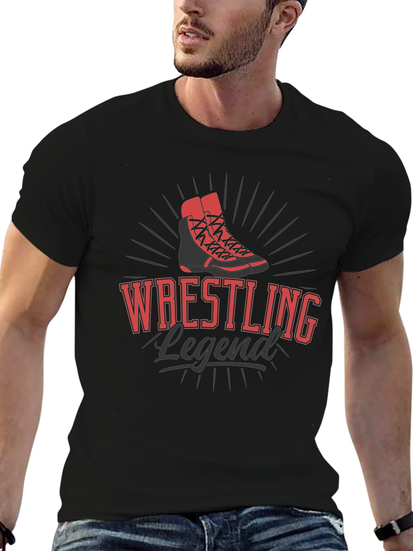 Wrestling Legend Graphic T-Shirt