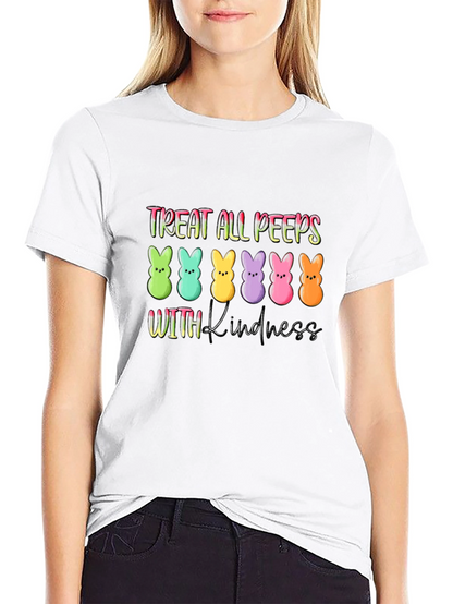 Treat All Peeps With Kindness Easter T-Shirt