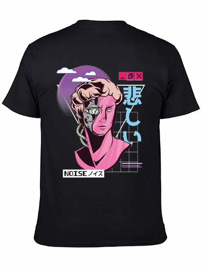 Cyberpunk David T-Shirt - Vaporwave Aesthetic