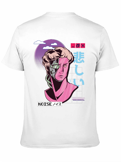 Cyberpunk David T-Shirt - Vaporwave Aesthetic