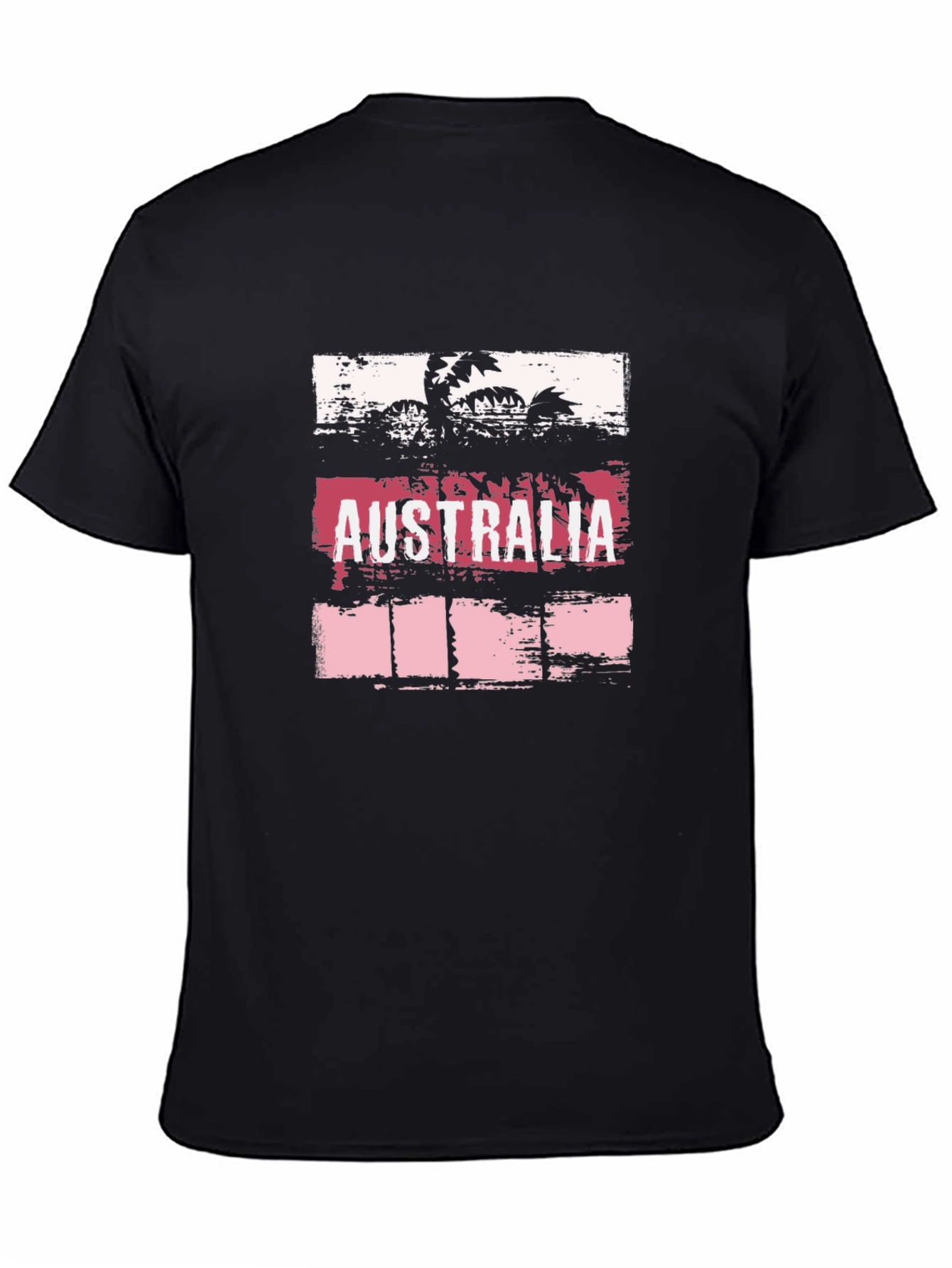 Australia Graphic T-Shirt | Mens Black Tee