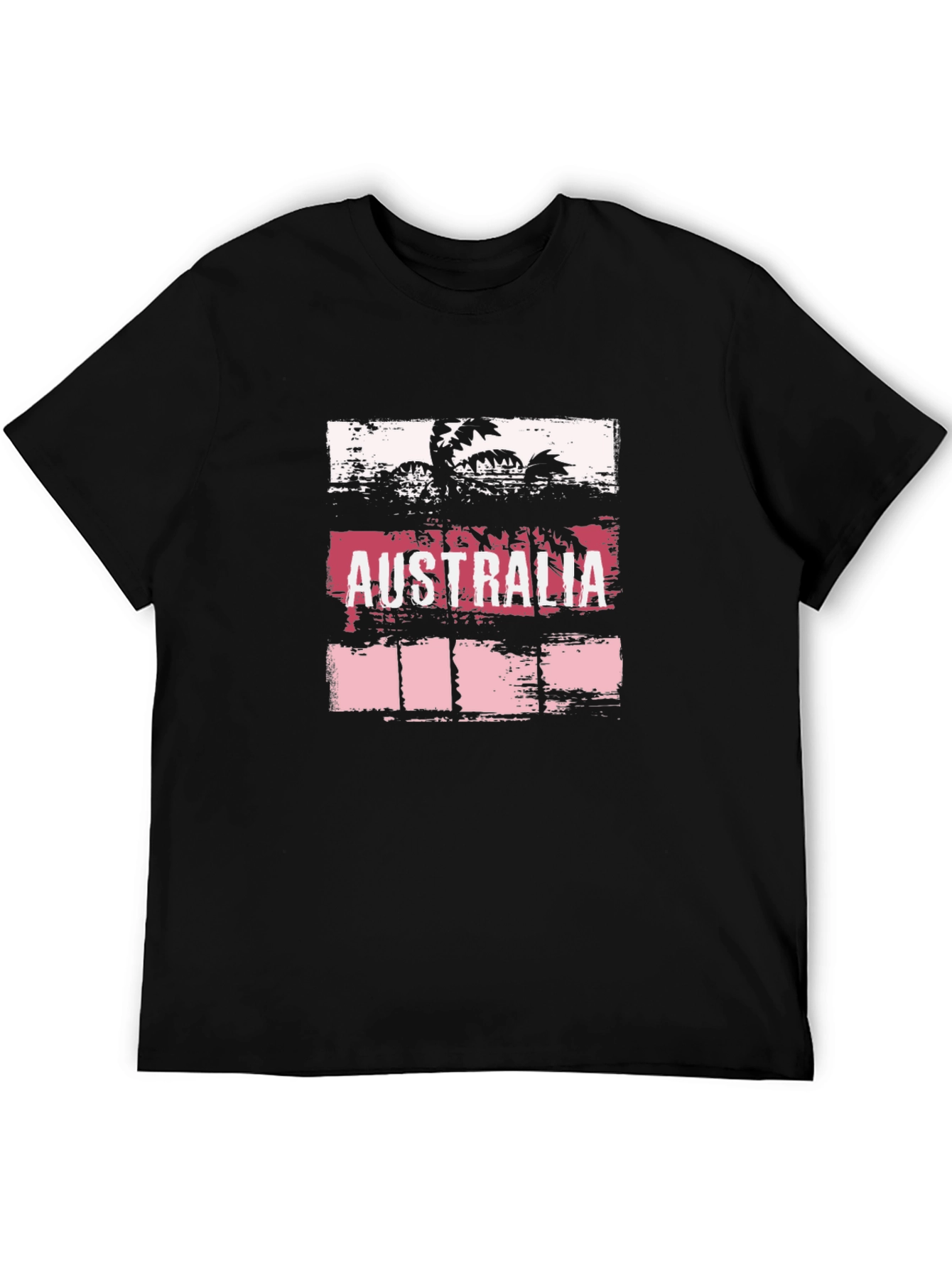 Australia Graphic T-Shirt | Mens Black Tee