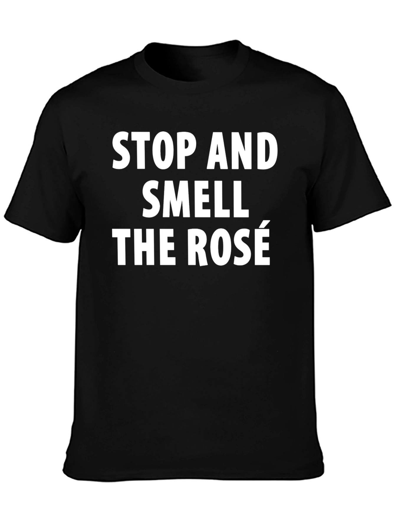 Stop and Smell the Rosé Graphic Tee