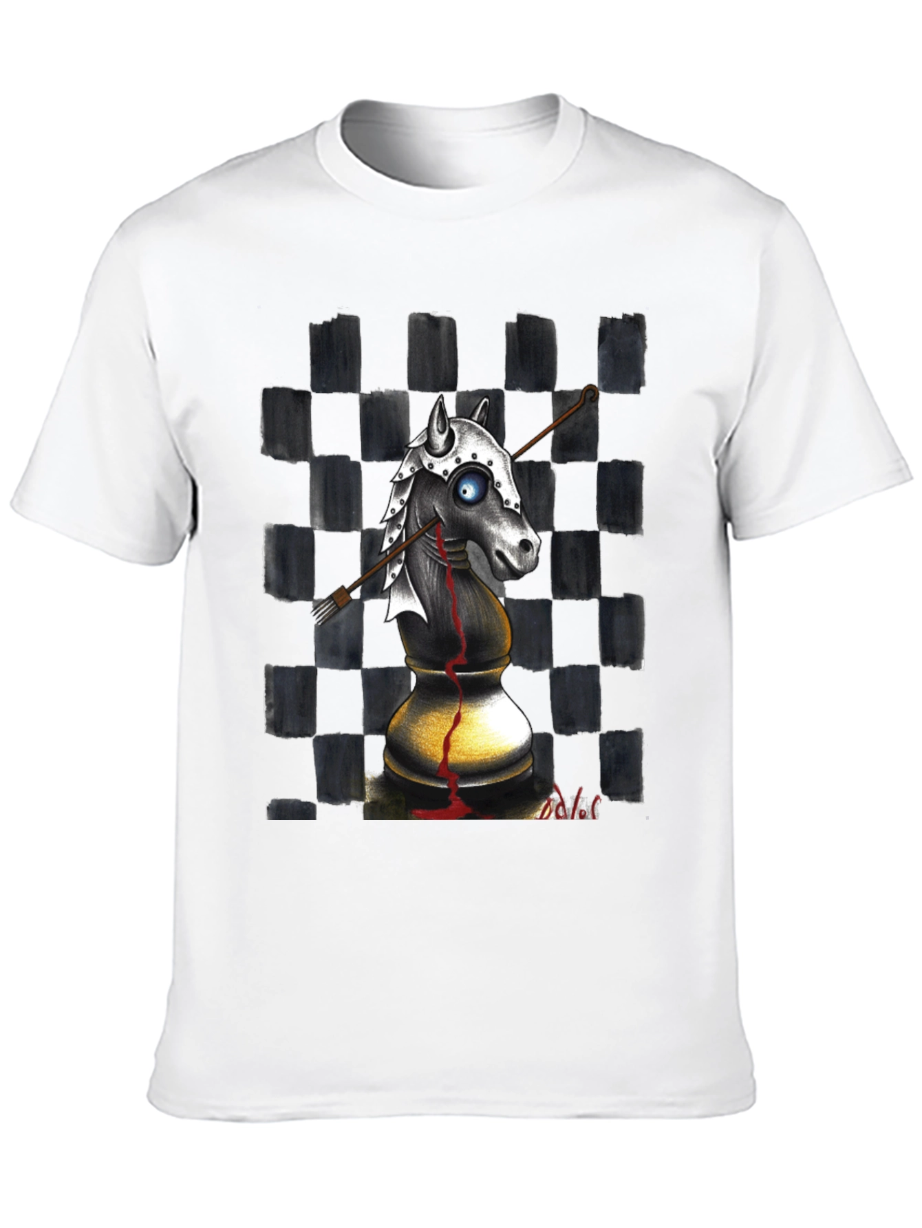 Chess Knight T-Shirt - Edgy Graphic Tee