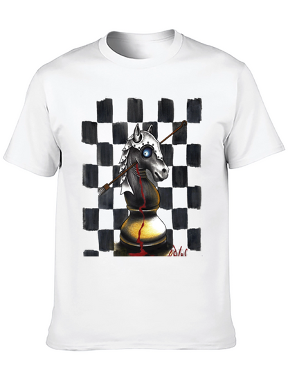 Chess Knight T-Shirt - Edgy Graphic Tee