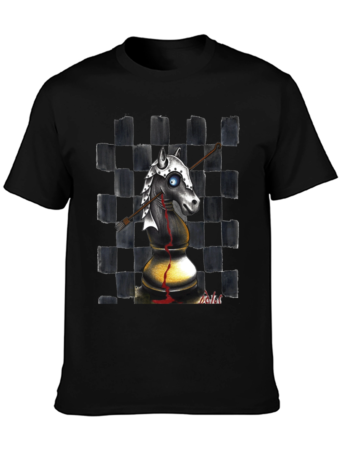 Chess Knight T-Shirt - Edgy Graphic Tee