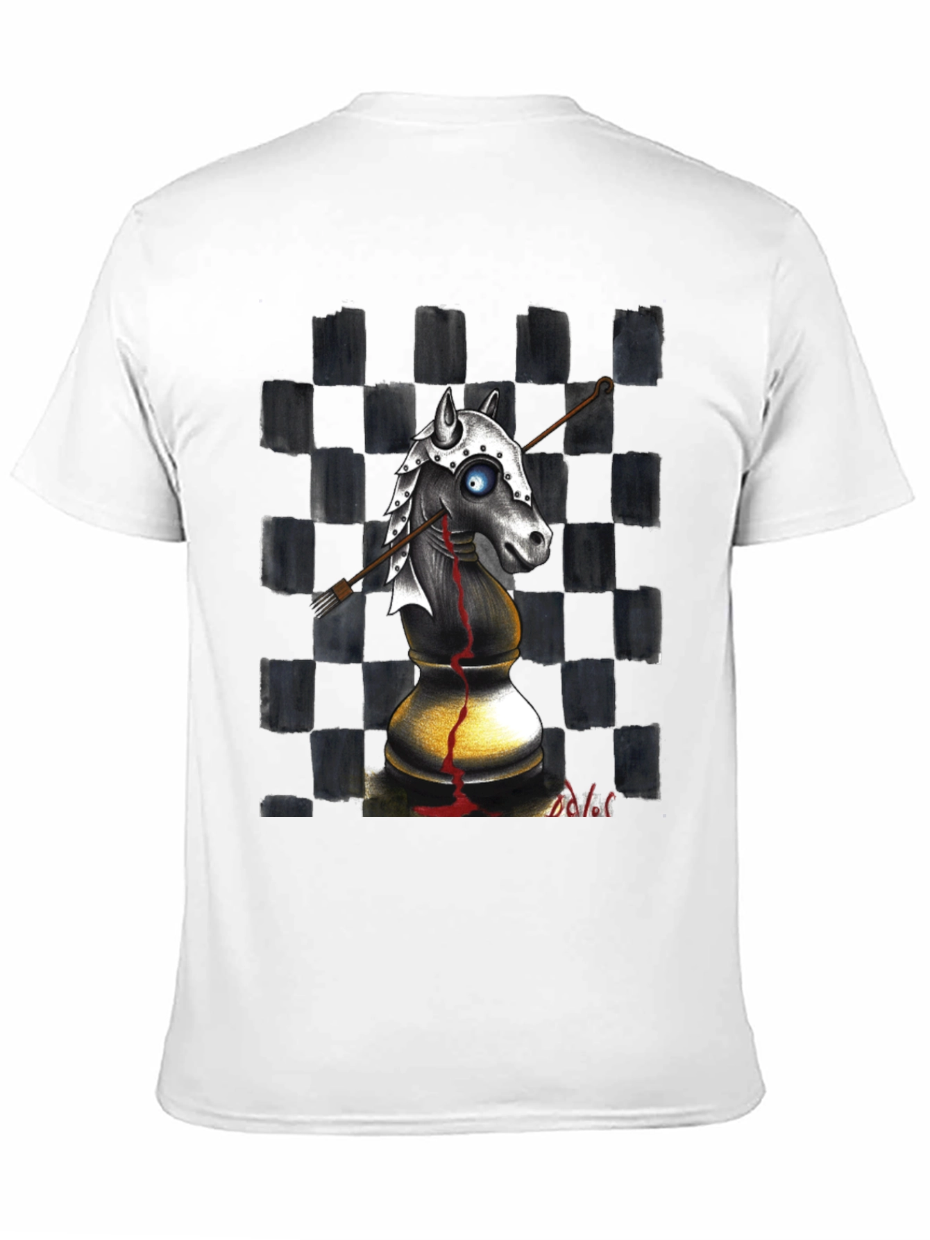 Chess Knight T-Shirt - Edgy Graphic Tee