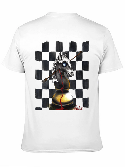 Chess Knight T-Shirt - Edgy Graphic Tee