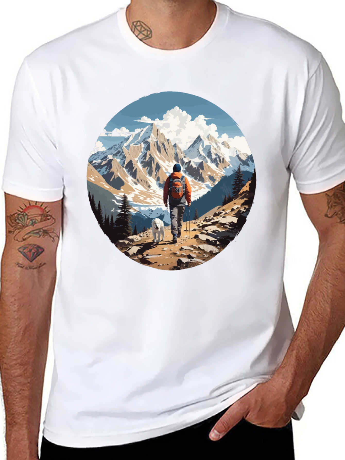 Adventure Awaits: Mountain Hike T-Shirt