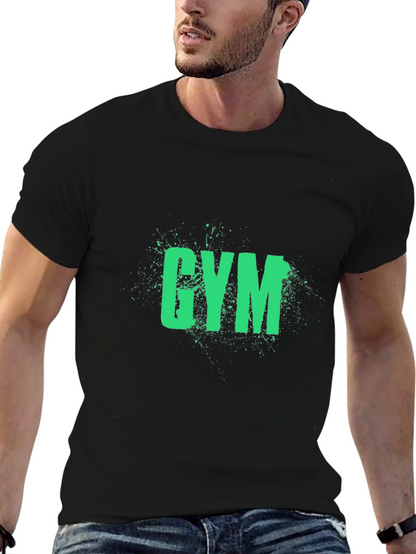 Mens Black Gym T-Shirt