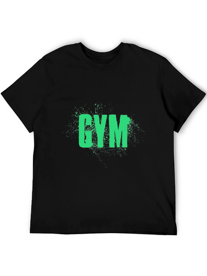 Mens Black Gym T-Shirt