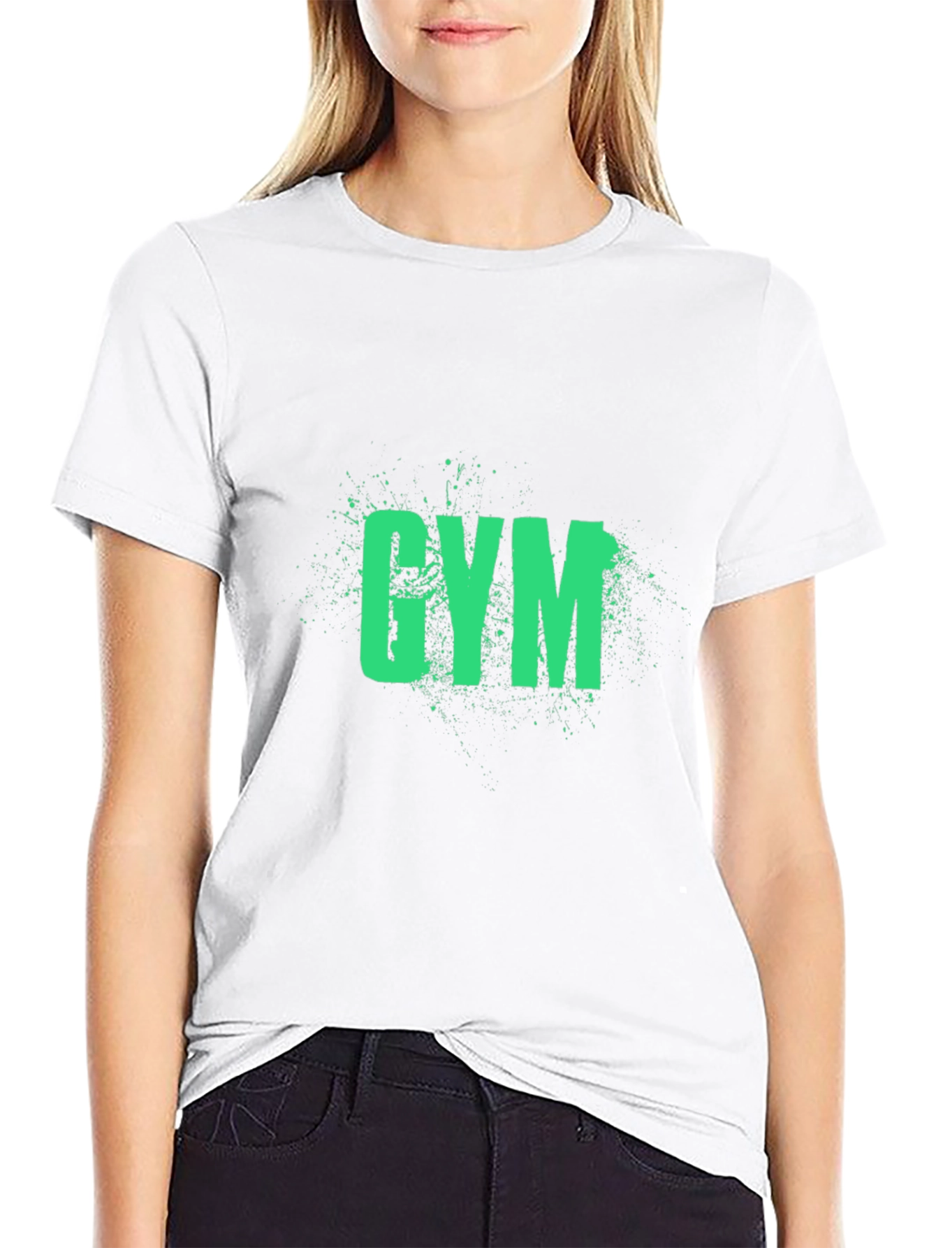 Mens Black Gym T-Shirt