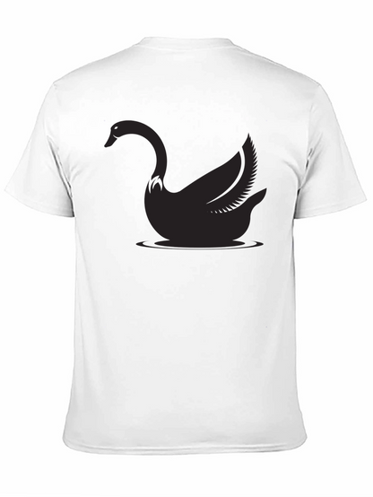 Black Swan Graphic Tee - Mens Casual Shirt