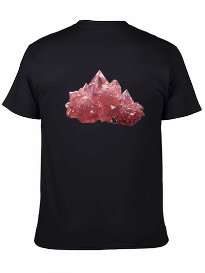 Crystals Graphic Tee - Black