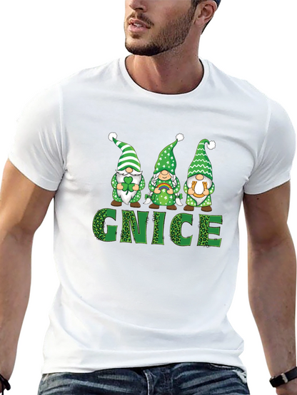 Gnice St. Patricks Day Gnomes T-Shirt