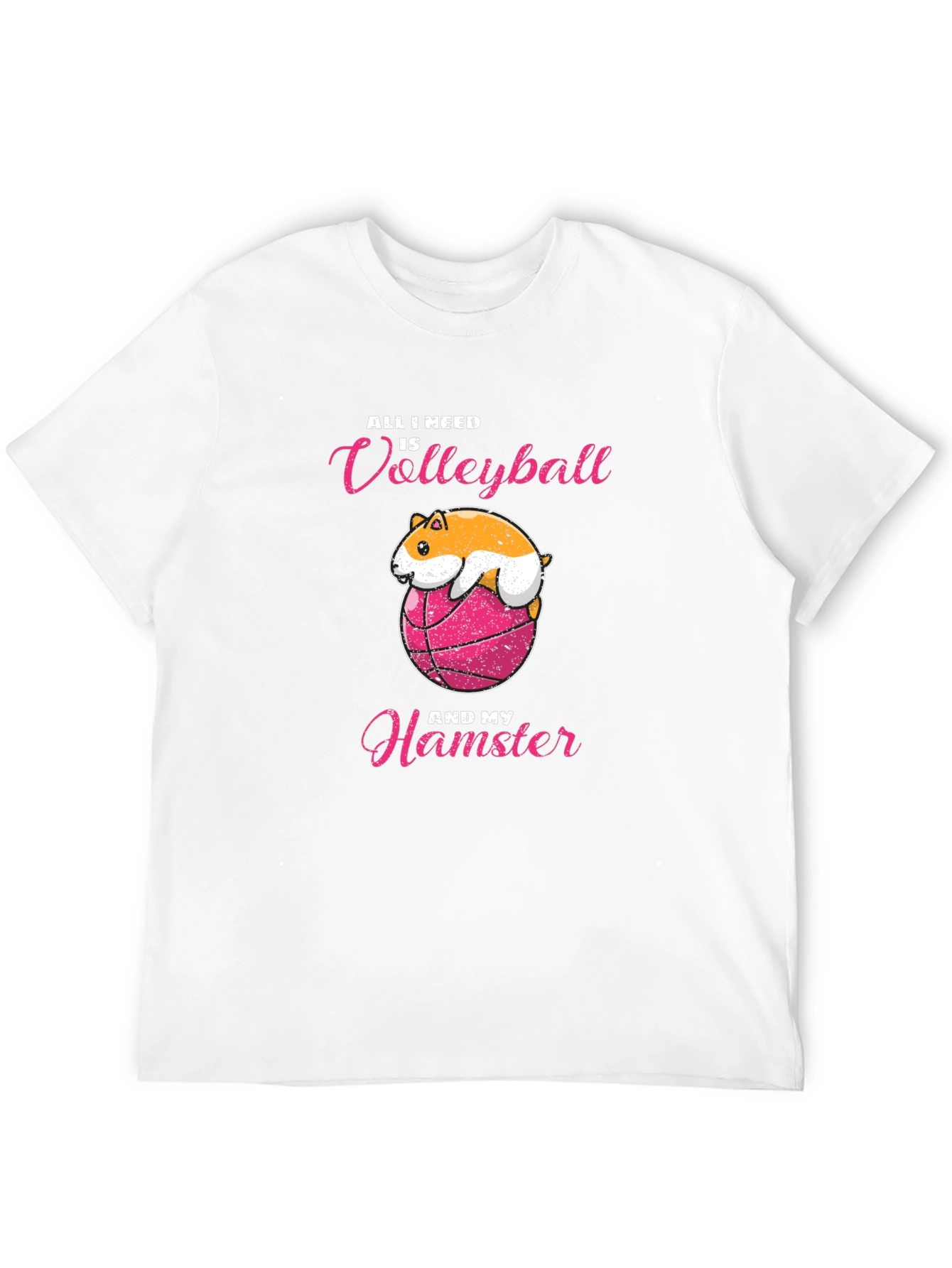 Volleyball Hamster T-Shirt - Cute & Comfy