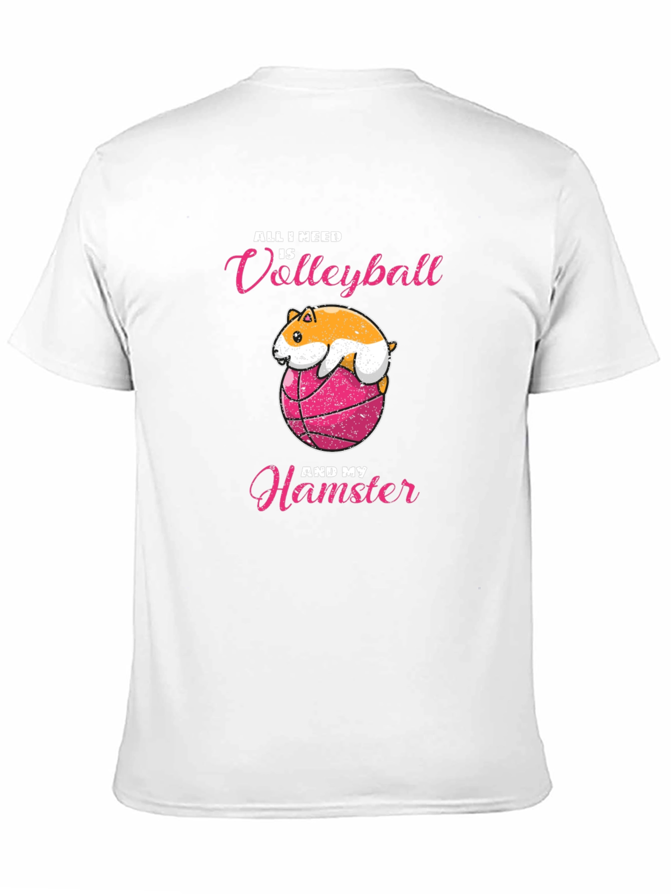 Volleyball Hamster T-Shirt - Cute & Comfy