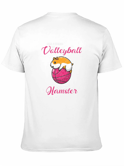 Volleyball Hamster T-Shirt - Cute & Comfy