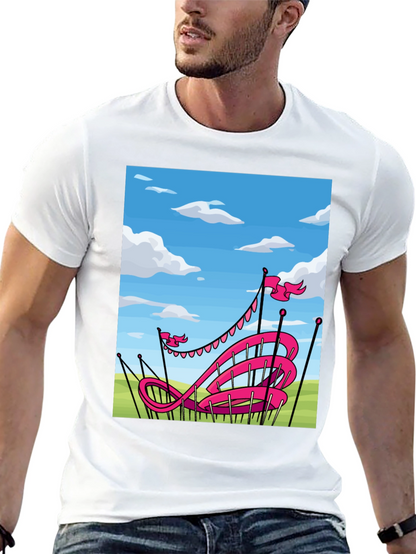 Pink Roller Coaster T-Shirt