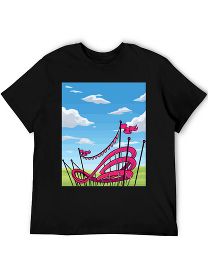 Pink Roller Coaster T-Shirt