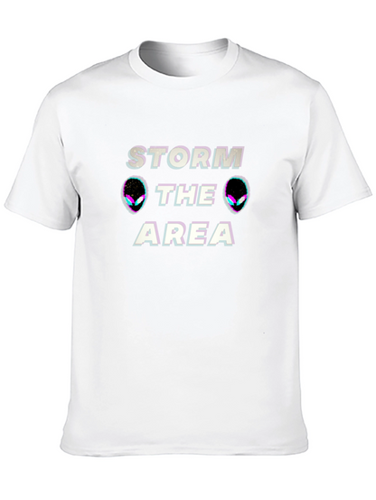Storm The Area 51 Alien Graphic T-Shirt