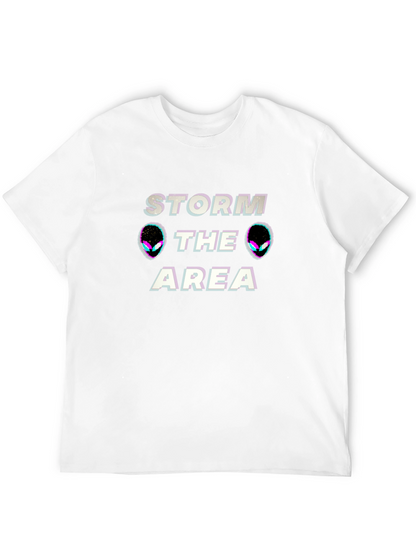 Storm The Area 51 Alien Graphic T-Shirt