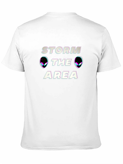 Storm The Area 51 Alien Graphic T-Shirt