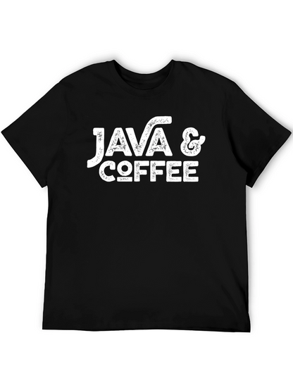 Java & Coffee T-Shirt - Programmer Gift