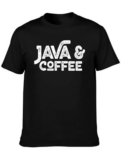 Java & Coffee T-Shirt - Programmer Gift