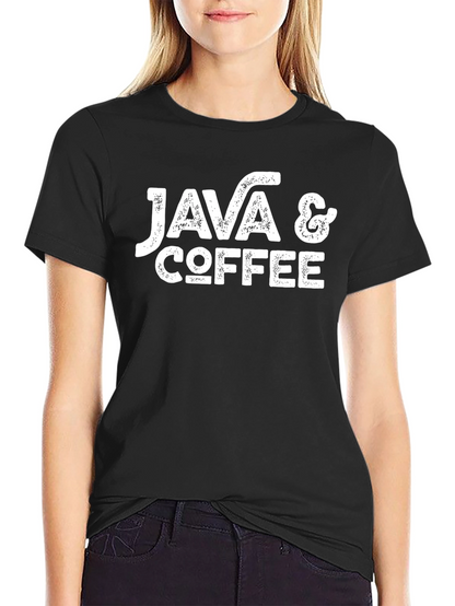 Java & Coffee T-Shirt - Programmer Gift