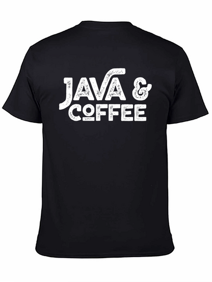 Java & Coffee T-Shirt - Programmer Gift
